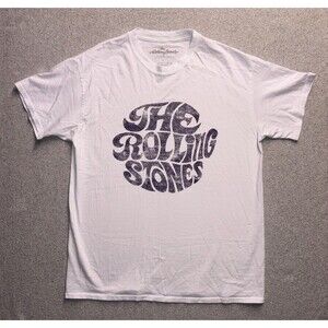 The Rolling Stones- Vintage 70s Logo T Shirt- Men’s Large